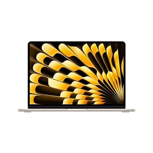 Apple 2024 MacBook Air 13-inch Laptop with M3 chip: Built for Apple Intelligence, 13.6-inch Liquid Retina Display, 8GB Unified Memory, 256GB SSD Storage, Backlit Keyboard, Touch ID; Starlight