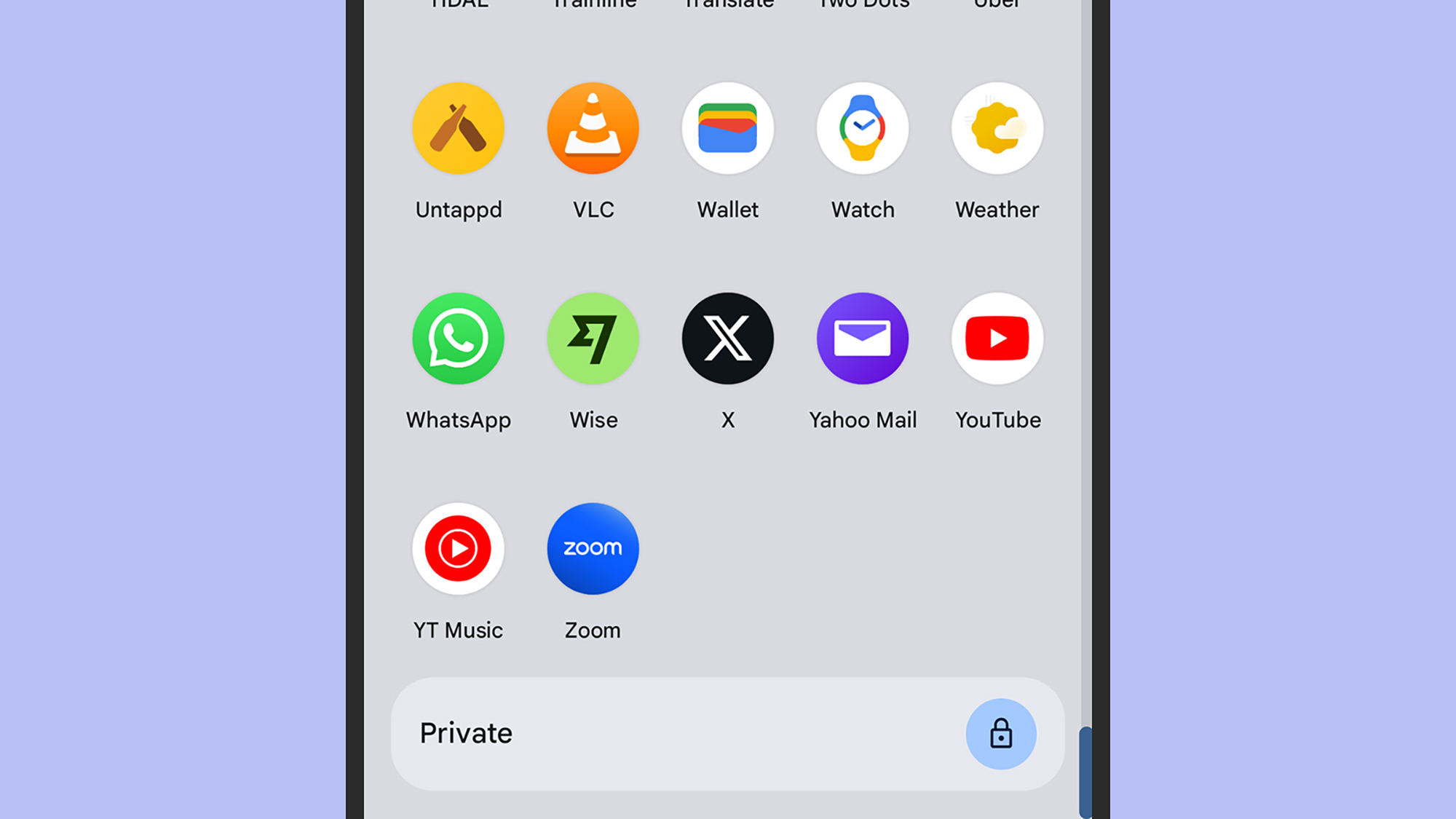 Android Private Space